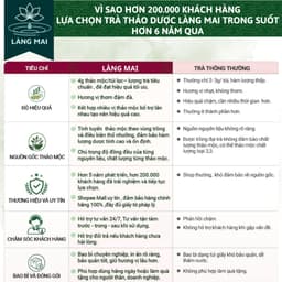 Trà búp ổi 4 vị - Làng Mai -Lấy lại vóc dáng eo con kiến, vị thanh mát, dịu nhẹ, thơm  dễ uống hộp gồm 30 túi 5