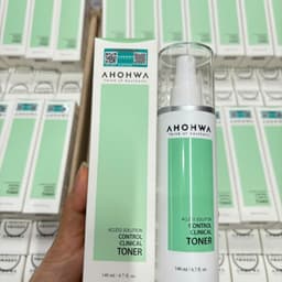 Tinh chất cân bằng cấp ẩm cải thiện mụn Ahohwa Acless Solution Control Clinical Toner 5