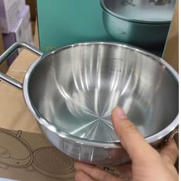 Nồi Lẩu, Nồi um kho thân cao Đáy liền nguyên khối  Fivestar inox 304 Cao Cấp đủ Size 18/20/22/24/26/28/30/32cm 4