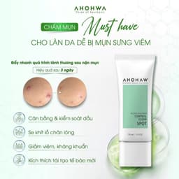 Tinh chất chấm mụn giảm viêm Ahohwa Acless Solution Control Clear Spot 4