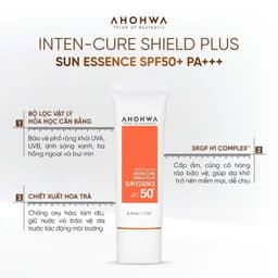 Tinh chất chống nắng vật lý lai hóa học Ahohwa After Solution Inten-Cure Shield Plus Sun Essence SPF50+/Pa+++ 3