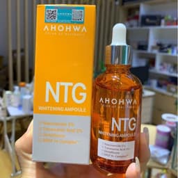 Tinh chất giảm nám đỏ dưỡng trắng kiểm soát tăng sắc tố Ahohwa Whitening Ampoule NTG 3