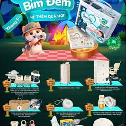 [ Kèm quà ] 3 bịch Tã/bỉm Gooby siêu mỏng, thấm hút, đủ size từ NB - 4XL 7