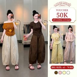 [FORM NẤM] Combo 2 Quần Nữ Dáng Bom Ống Rộng Bo Gấu Chất Gió - Quần Dài Nữ Form Rộng Dễ Phối Đồ Mặc Hằng Ngày Q8 9