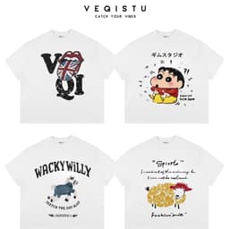 Áo Thun BOXY Local Brand VEQISTU "HÈ 2026", Áo Thun Boxy Form Rộng Unisex  250Gsm 100% Cotton 1