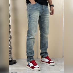 QUẦN JEAN NAM CAO CẤP,ĐIỂM NHẤN CẠP QUẦN MỚI LẠ,CHẤT DENIM CO GIÃN NHẸ QJ-2664 2