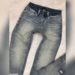 QUẦN JEAN NAM CAO CẤP,ĐIỂM NHẤN CẠP QUẦN MỚI LẠ,CHẤT DENIM CO GIÃN NHẸ QJ-2664 4