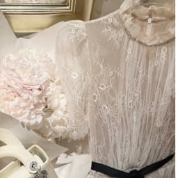 ROSALIE DRESS TAY PHỒNG NƠ EO LINLUXE 3