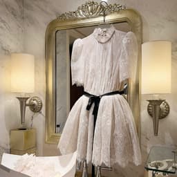 ROSALIE DRESS TAY PHỒNG NƠ EO LINLUXE 1