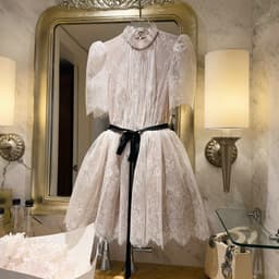 ROSALIE DRESS TAY PHỒNG NƠ EO LINLUXE 5