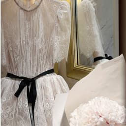 ROSALIE DRESS TAY PHỒNG NƠ EO LINLUXE 4