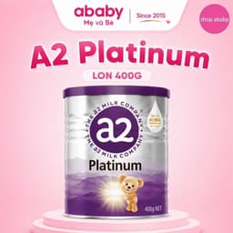 [Date 2028] Lon bé 400g_ Sữa công thức tăng trưởng A2 Platinum 1