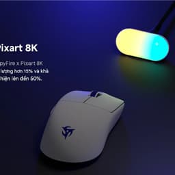 Chuột Gaming  Ninjutso - Sora V3 - có 8K- Hỗ trợ cầm Claw Grip - Không dây siêu nhẹ cho Game thủ chuyên nghiệp 6