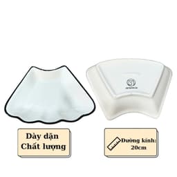Bộ Bát Đĩa Hoa Mặt Trời Thương Hiệu Gochy Men Sáng Đẹp - Xuất Xứ Bát Tràng 9