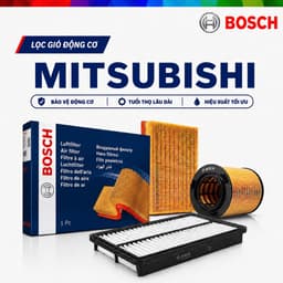 [HỎA TỐC] Lọc Gió Động Cơ BOSCH xe MITSUBISHI Chính Hãng Cho Ô Tô 1