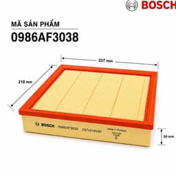 [HỎA TỐC] Lọc Gió Động Cơ BOSCH xe MITSUBISHI Chính Hãng Cho Ô Tô 3