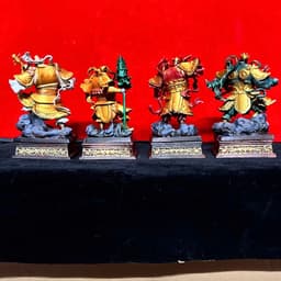 bộ tượng tứ đại thiên vương mẫu mới in 3D . cao 11 cm 4