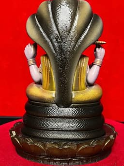 Tượng Thần Vishnu ấn độ giáo , in 3D , cao 18 cm 8