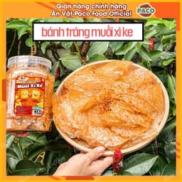 Bánh tráng trộn muối ghiền xì ke vị cũ thân quen ăn là ghiền PACO FOOD ăn vặt quốc dân 3