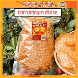 Bánh tráng trộn muối ghiền xì ke vị cũ thân quen ăn là ghiền PACO FOOD ăn vặt quốc dân 6