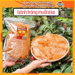 Bánh tráng trộn muối ghiền xì ke vị cũ thân quen ăn là ghiền PACO FOOD ăn vặt quốc dân 7