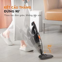 Máy Hút Bụi Cầm Tay Gaabor CW-18M01A 18000Pa 650W | Hệ Thống Lọc 3 Lớp, 3 Đầu Hút 4