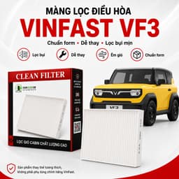 Màng Lọc Gió Điều Hoà Ô Tô Vinfast VF3 , Lọc Gió Ô Tô Cao Cấp VinFast Thế Hệ Mới 9