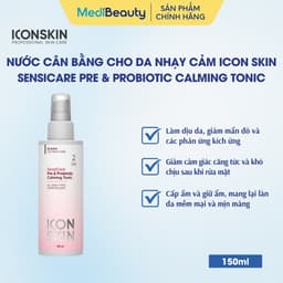 Nước cân bằng cho da nhạy cảm Icon Skin SensiCare Pre & Probiotic Calming Tonic 1