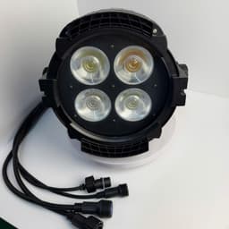 Đèn outdoor COB NIKA 4x100W chống nước IP65 dùng ngoài trời điều khiển DMX cho sân khấu sự kiện 4