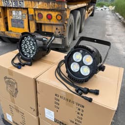 Đèn outdoor COB NIKA 4x100W chống nước IP65 dùng ngoài trời điều khiển DMX cho sân khấu sự kiện 7
