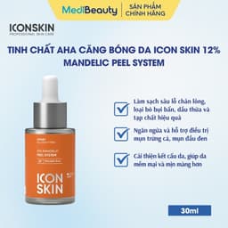 Tinh chất AHA căng bóng da Icon Skin 12% Mandelic Peel System 1
