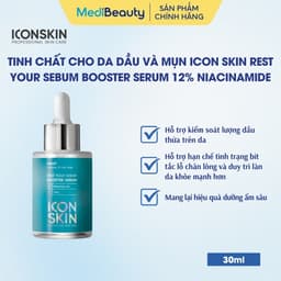 Tinh chất chuyên sâu cho da dầu và mụn Icon Skin Rest Your Sebum Booster Serum 12% Niacinamide 1