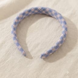 Cài Tóc Nữ MOLLYHAIR Vải Kẻ Caro Vintage, Cài Tóc Thời Trang Hàn Quốc - Kiểu Dáng Thanh Lịch, Ngọt Ngào, Mềm Mại 3
