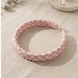 Cài Tóc Nữ MOLLYHAIR Vải Kẻ Caro Vintage, Cài Tóc Thời Trang Hàn Quốc - Kiểu Dáng Thanh Lịch, Ngọt Ngào, Mềm Mại 5