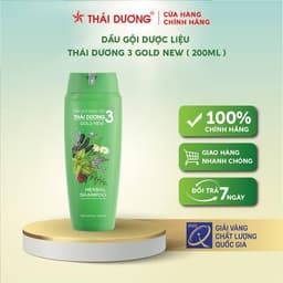 Gội Dược Liệu Thái Dương MOLLYHAIR Chính Hãng - Giải Pháp Phục Hồi Tóc Hư Tổn, Giảm Ngứa Và Kích Thích Mọc Tóc 200ml 2