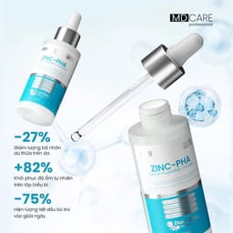 Serum MD CARE ZINC PHA Sebum Regulation Complex Kiểm Soát Dầu, Giúp Đều Màu, Dưỡng Sáng 4