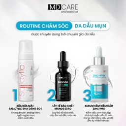 Serum MD CARE ZINC PHA Sebum Regulation Complex Kiểm Soát Dầu, Giúp Đều Màu, Dưỡng Sáng 7