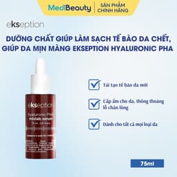 Tinh chất giảm sần làm mềm da Ekseption Hyaluronic PHA mixlab serum 1