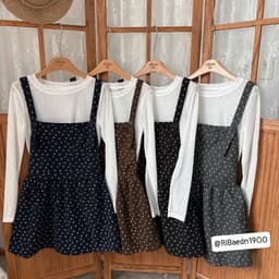 SET NỮ M06 YẾM DẠ HOA NHÍ MIX ÁO THUN GIẤY TRẺ TRUNG 5