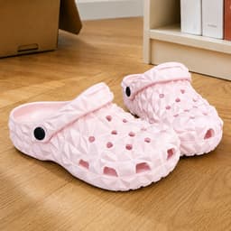 Dép Sục Đi Mưa Nam Nữ Quai Hậu Nhựa EVA Không Thấm Nước Đế Thấp 3cm Sầu Riêng SH8 1