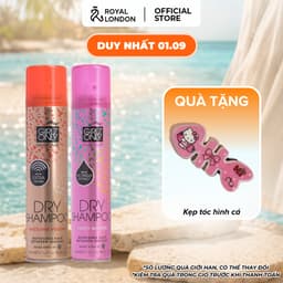 Combo 2 Dầu Gội Khô Dry Shampoo Girlz Only 200ml x 2, lưu hương dài lâu, phồng tóc gấp đôi chỉ sau 10s 1