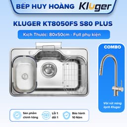 Chậu rửa bát Kluger KT8050FS S80 Plus | Hàng chính hãng 1