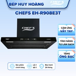 Máy hút mùi Chefs EH-R908E3T - công suất hút 1100m3/h, Bảo hành 3 năm , Đổi mới 15 ngày 1