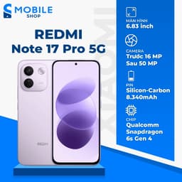 Điện thoại Xiaomi Redmi Note 17 Pro (5G) 6GB 256GB Chính Hãng 1
