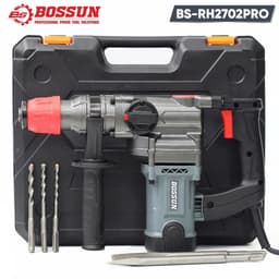 Máy Khoan Đục Điện BS BOSSUN BS-RH2702PRO, Công Suất 1050W Lực Búa Cao 3.5J - Tặng Kèm 5 mũi, Hỏa tốc 2