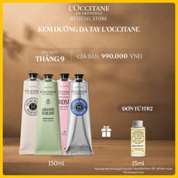Kem Dưỡng Tay L'Occitane Hand Cream Giúp Dưỡng Ẩm, Dưỡng Da Tay Mềm Mịn- Doris Authentic 1