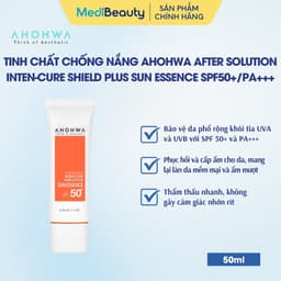 Tinh chất chống nắng vật lý lai hóa học Ahohwa After Solution Inten-Cure Shield Plus Sun Essence SPF50+/Pa+++ 1