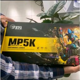 "Bộ Lắp Ghép Mp5k Phun Nước Tự Động Nhựa ABS Cao Cấp - Đèn Pin Sạc, Giải Trí Mùa Hè Cho Bé Vui Nhộn" 1