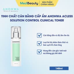Tinh chất cân bằng cấp ẩm cải thiện mụn Ahohwa Acless Solution Control Clinical Toner 1