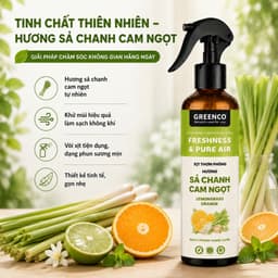 Xịt phòng tinh dầu Oải Hương và Cam Ngọt. Xịt thơm phòng hỗ trợ đuổi muỗi cho mẹ và bé - khử mùi, làm thơm tự nhiên 3